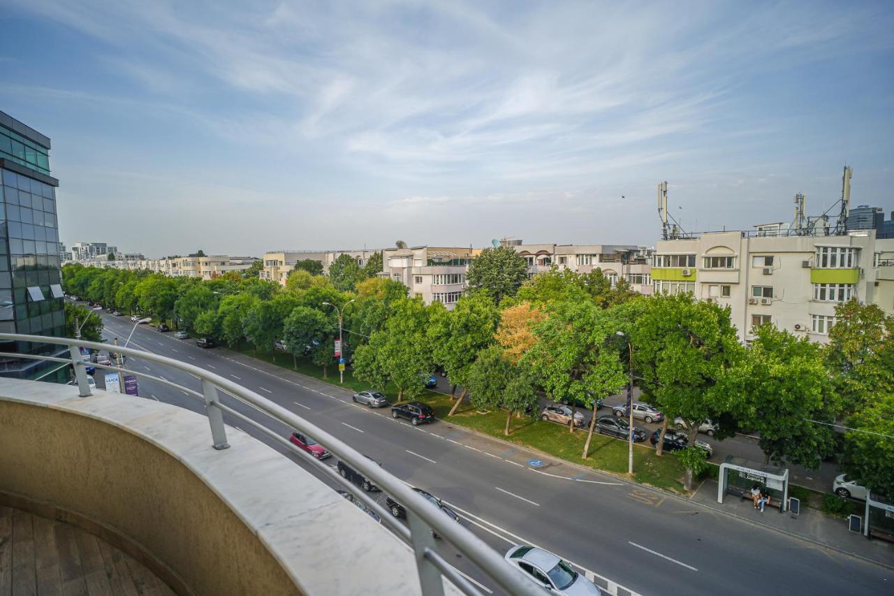 Penthouse With Huge Rooftop & Amazing City View Бухарест Экстерьер фото