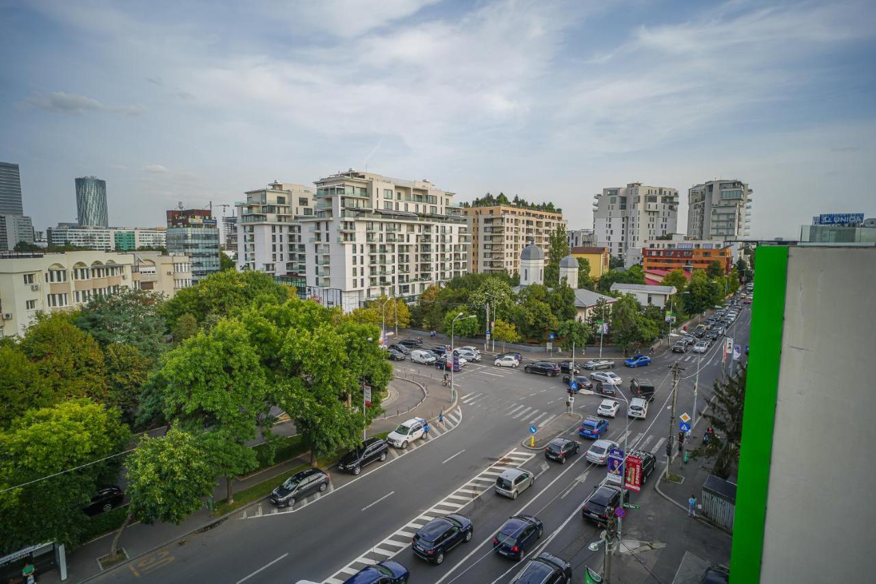 Penthouse With Huge Rooftop & Amazing City View Бухарест Экстерьер фото